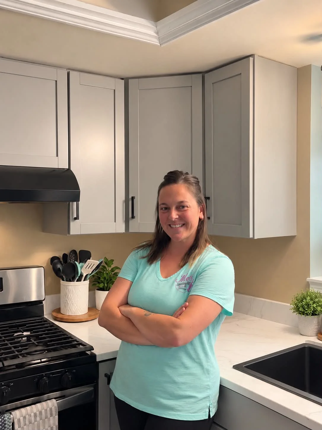 Mel, owner of Mel's Helpful Hand Cleaning Co. in Fort Wayne, Indiana